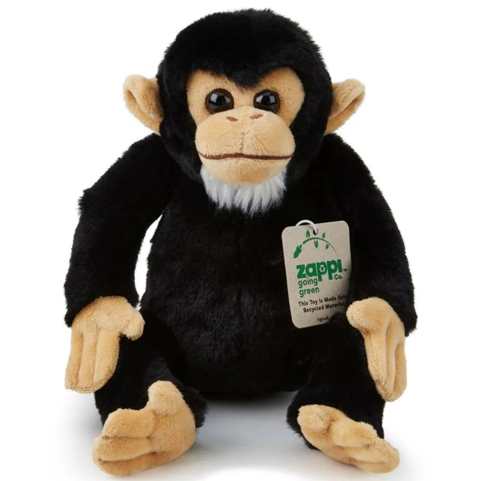 Team Zappi Co Chimpanzee Soft Toy 20 cm ECO