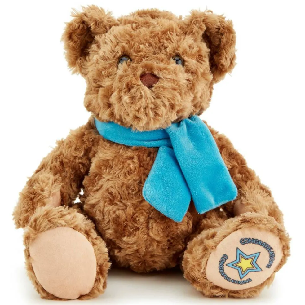 Team Zappi Co Congratulations Classic Bear Soft Toy 25 cm