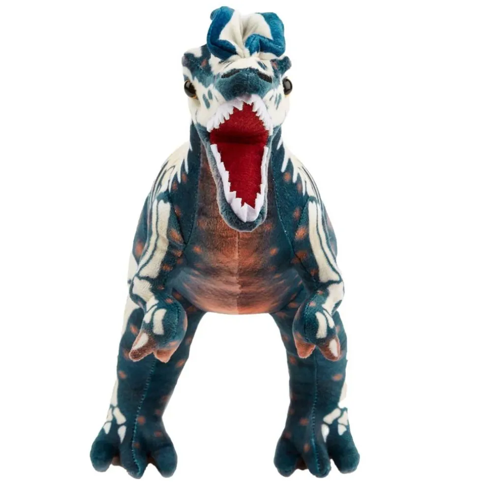 Team Zappi Co Diloposaurus Skeleton Soft Toy 30 cm