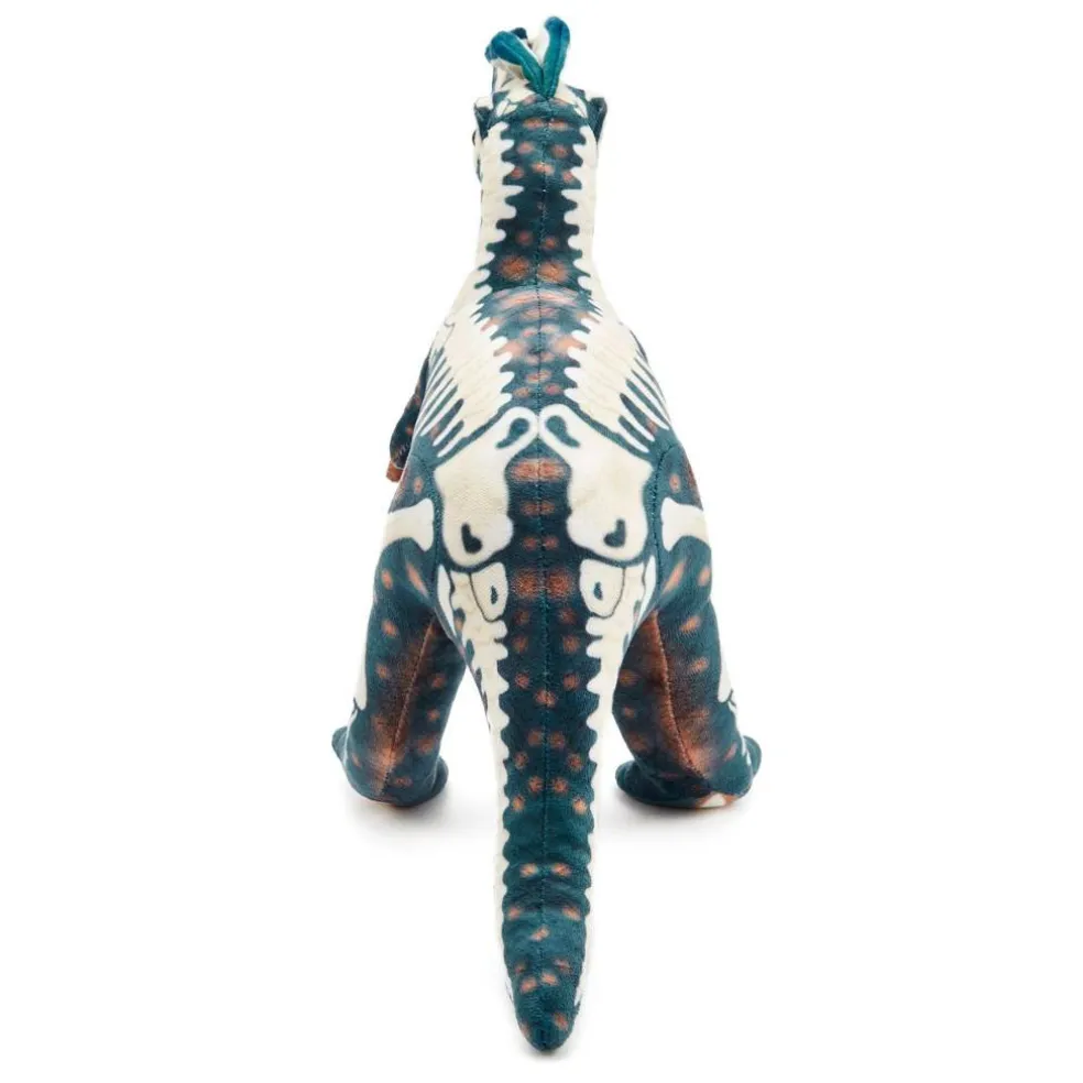 Team Zappi Co Diloposaurus Skeleton Soft Toy 30 cm