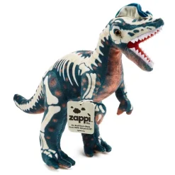 Team Zappi Co Diloposaurus Skeleton Soft Toy 30 cm