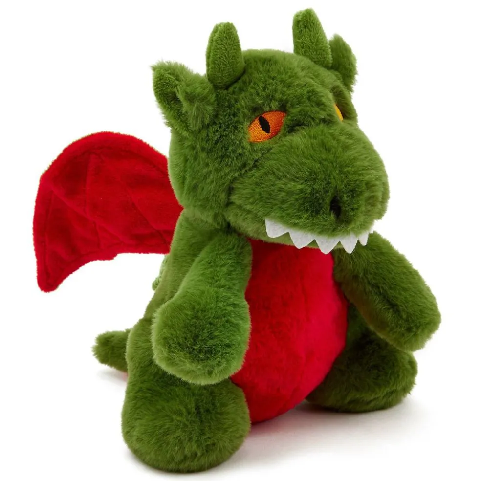 Team Zappi Co Dragon Green Soft Toy 21 cm ECO