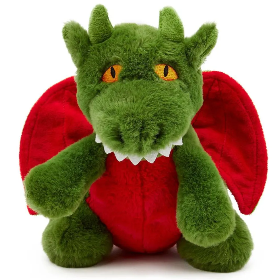 Team Zappi Co Dragon Green Soft Toy 21 cm ECO