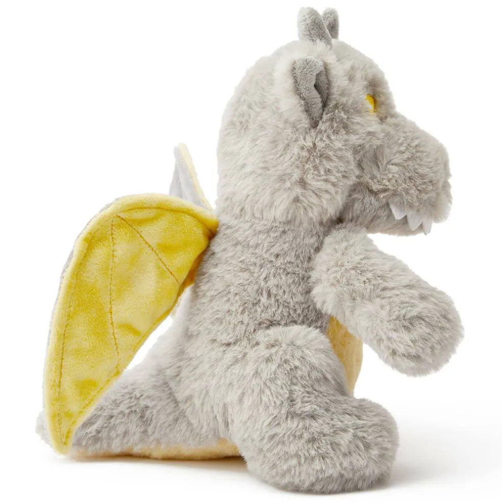Team Zappi Co Dragon Grey Soft Toy 21 cm ECO