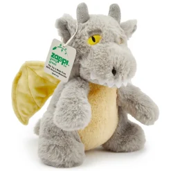 Team Zappi Co Dragon Grey Soft Toy 21 cm ECO