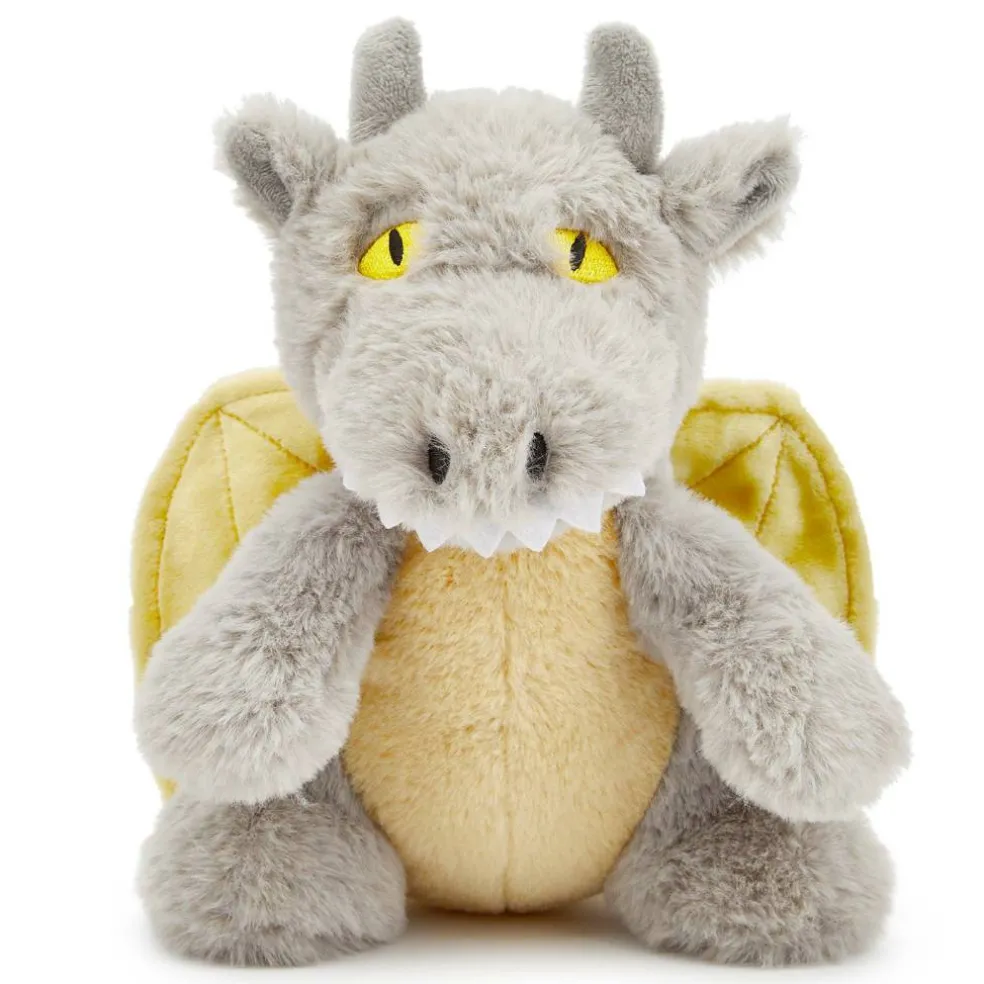 Team Zappi Co Dragon Grey Soft Toy 21 cm ECO