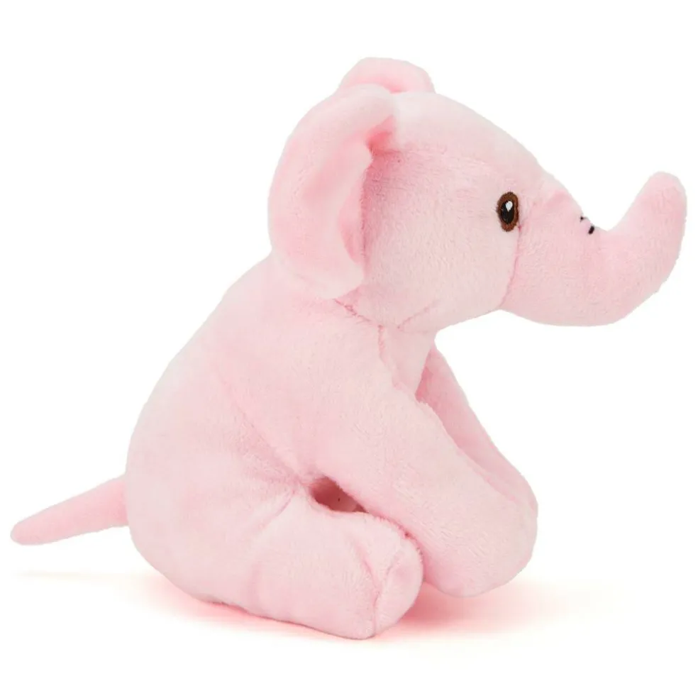 Team Zappi Co Elephant Pink Soft Toy 15 cm ECO