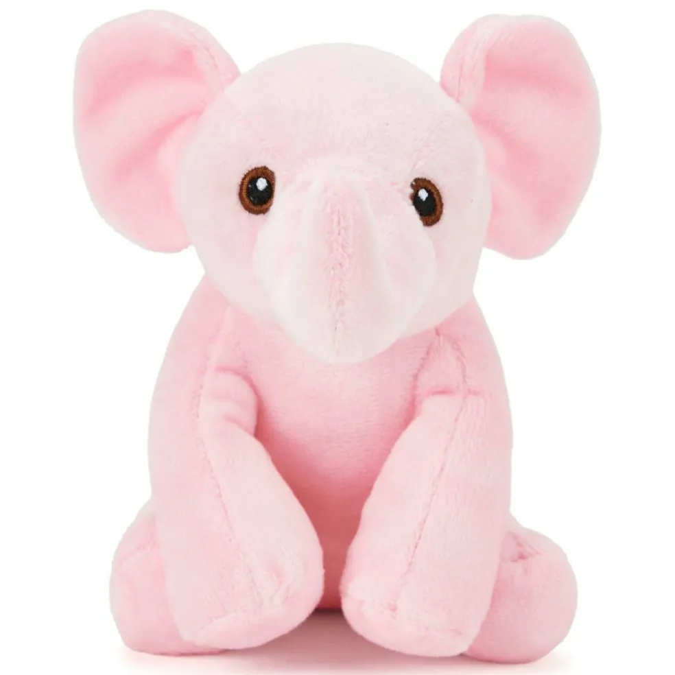 Team Zappi Co Elephant Pink Soft Toy 15 cm ECO