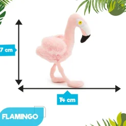 Team Zappi Co Flamingo Soft Toy 20 cm ECO