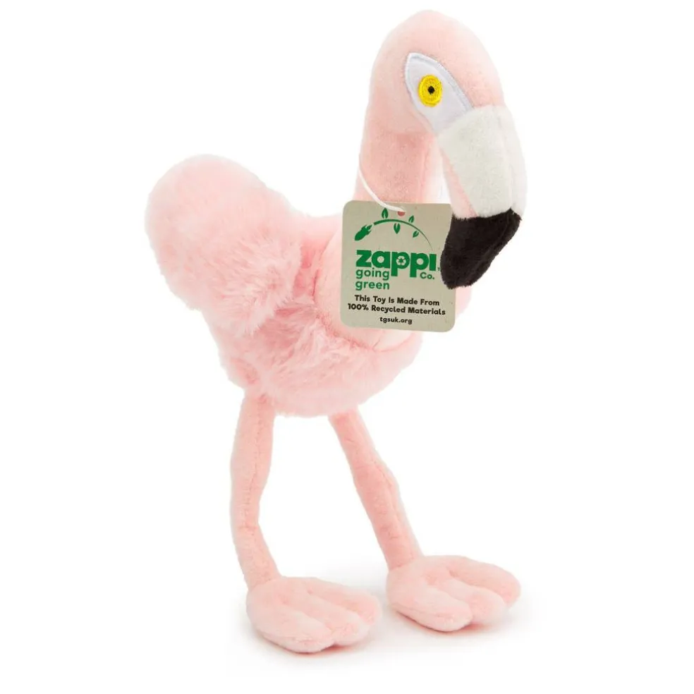 Team Zappi Co Flamingo Soft Toy 20 cm ECO