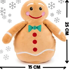 Team Zappi Co Gingerbread Man Soft Toy 25cm