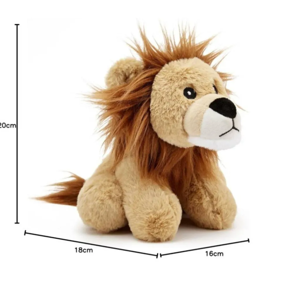 Team Zappi Co Lion Soft Toy 20 cm ECO