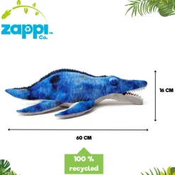 Team Zappi Co Mosasaurus Soft Toy 60 cm ECO