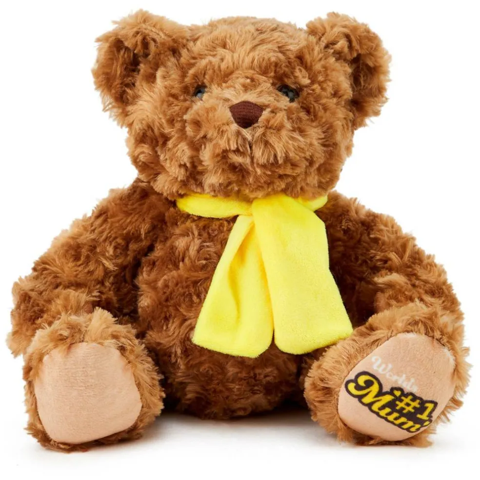 Team Zappi Co Mothers Classic Bear Soft Toy 25 cm