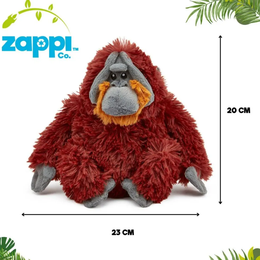 Team Zappi Co Orangutan Soft Toy 23 cm ECO