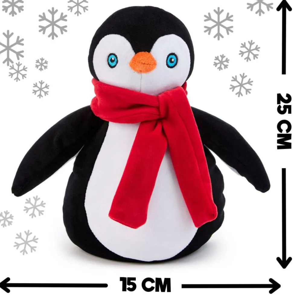 Team Zappi Co Penguin Soft Toy 25cm