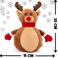 Team Zappi Co Reindeer Soft Toy 25cm