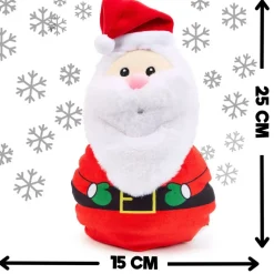 Team Zappi Co Santa Soft Toy 25cm