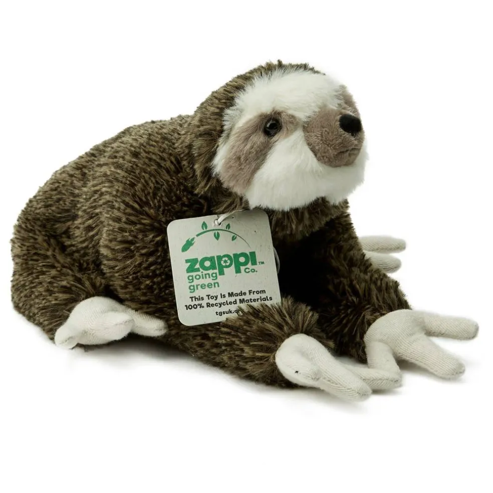 Team Zappi Co Sloth Soft Toy 24 cm ECO