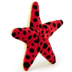 Team Zappi Co Starfish Red & Black Soft Toy 9 cm