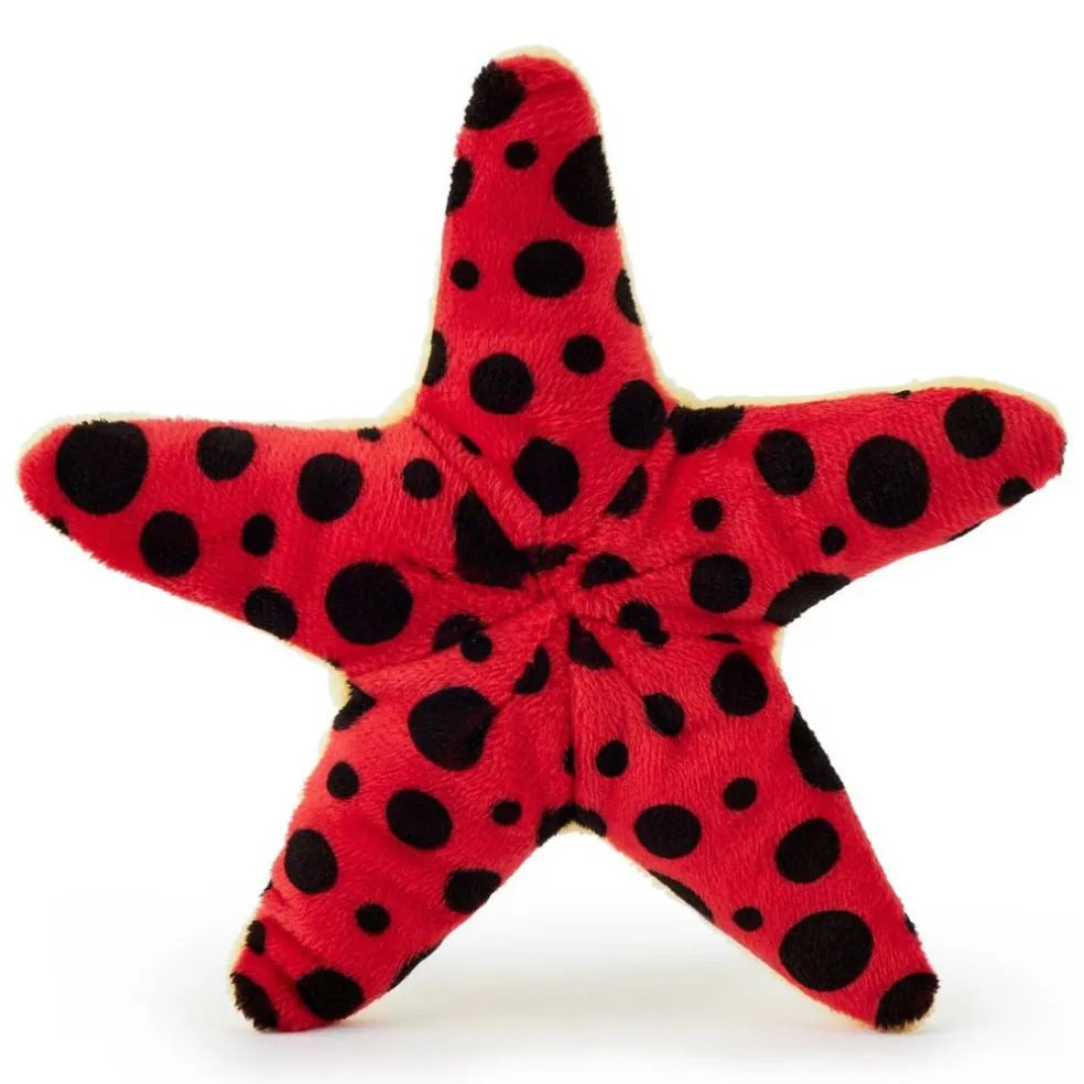Team Zappi Co Starfish Red & Black Soft Toy 9 cm