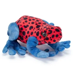 Team Zappi Co Strawberry Poison Dart Frog Soft Toy 20 cm
