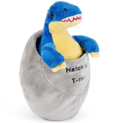 Team Zappi Co T-Rex Hatching Soft Toy 22 cm