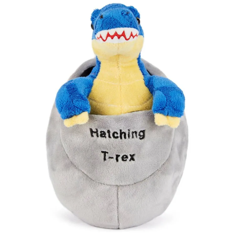 Team Zappi Co T-Rex Hatching Soft Toy 22 cm