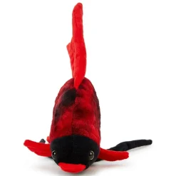 Team Zappi Co Tropical Fish Black & Red Soft Toy 27 cm