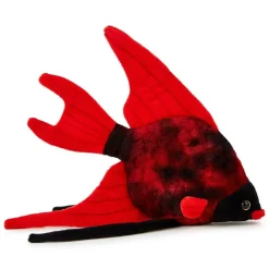 Team Zappi Co Tropical Fish Black & Red Soft Toy 27 cm