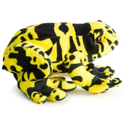 Team Zappi Co Yellow Banded Poison Dart Frog Soft Toy 20 cm ECO