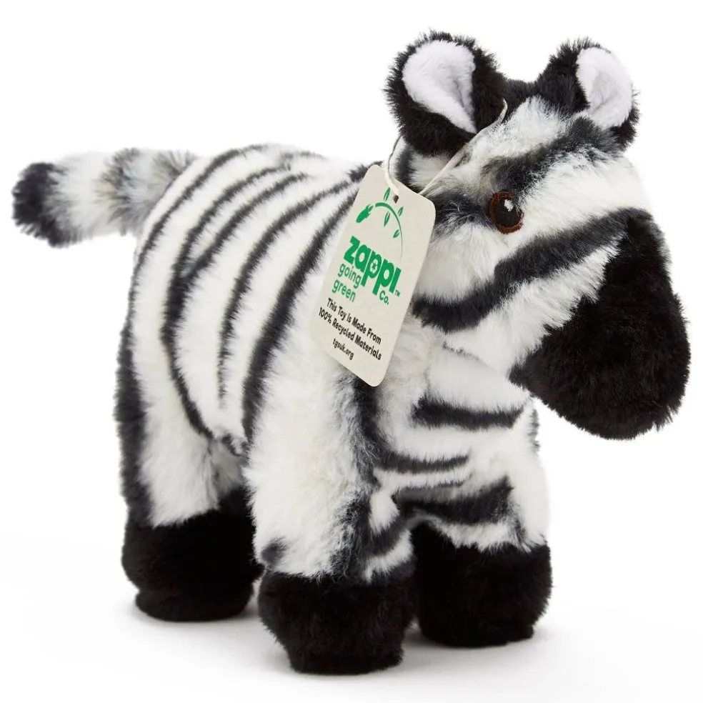 Team Zappi Co Zebra Soft Toy 23 cm ECO