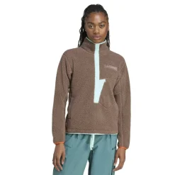 Terrex Xploric High Pile Fleece Pullover Sweatshirt Womens