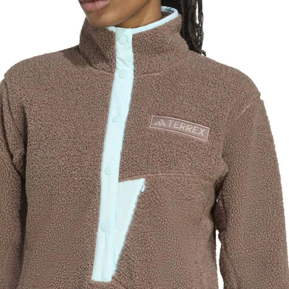 Terrex Xploric High Pile Fleece Pullover Sweatshirt Womens