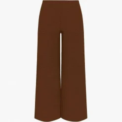 Textured Wide Leg Trouser