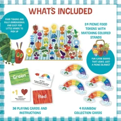 The Very Hungry Caterpillar- Rainbow Picnic Game