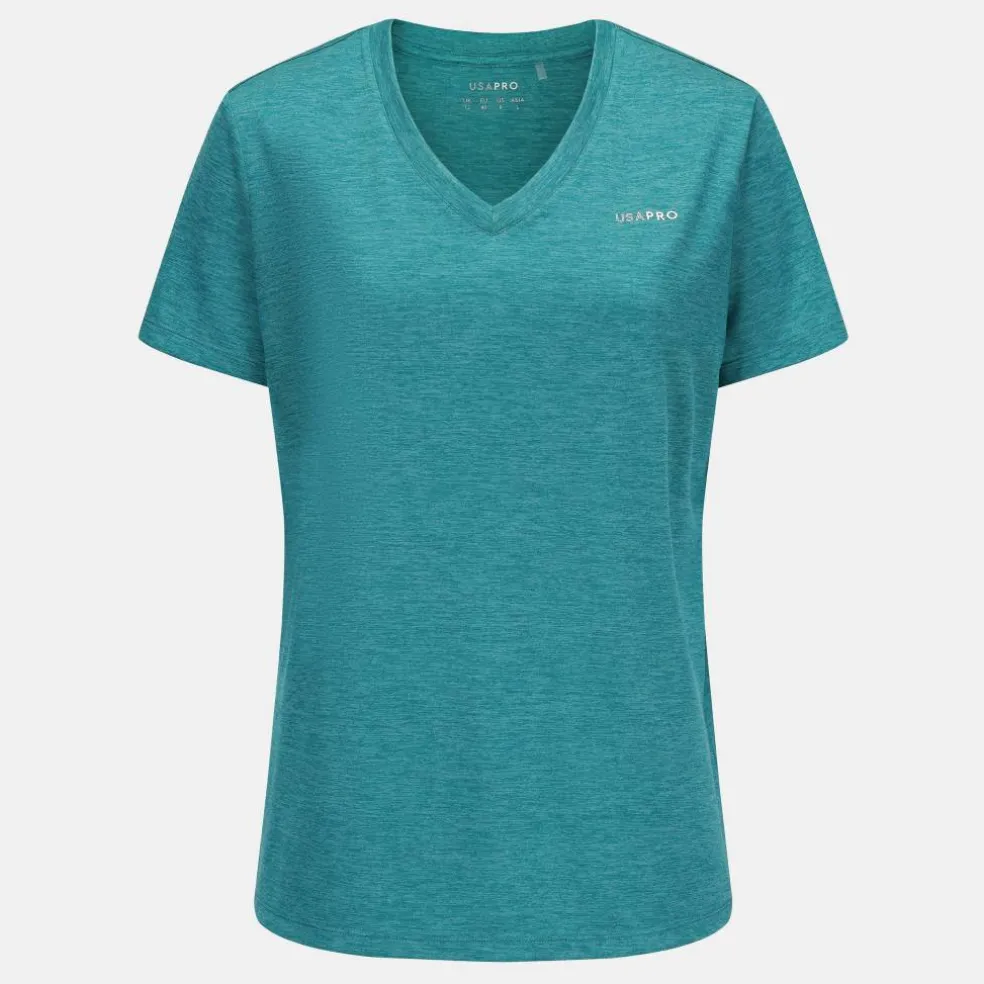 The USA Pro Tech V Tee Ladies