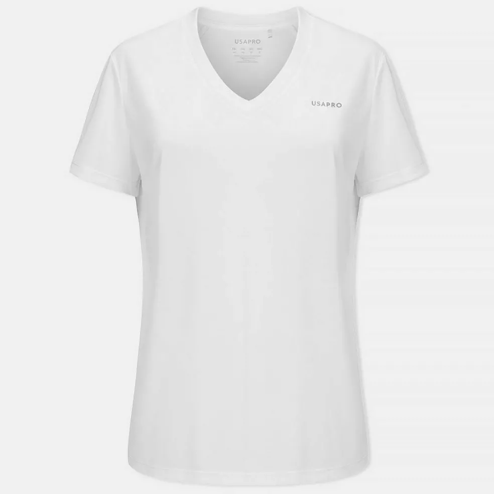 The USA Pro Tech V Tee Ladies