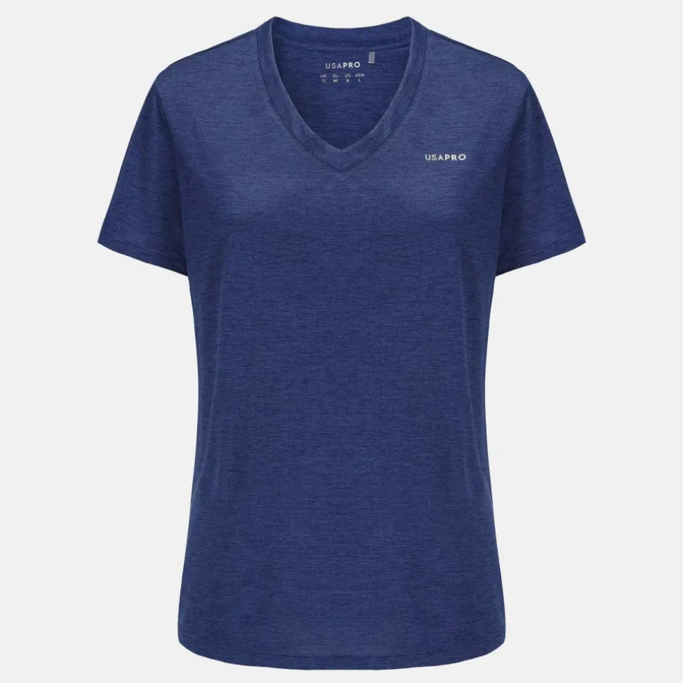 The USA Pro Tech V Tee Ladies