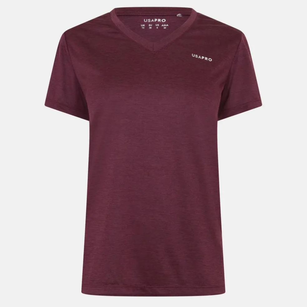 The USA Pro Tech V Tee Ladies