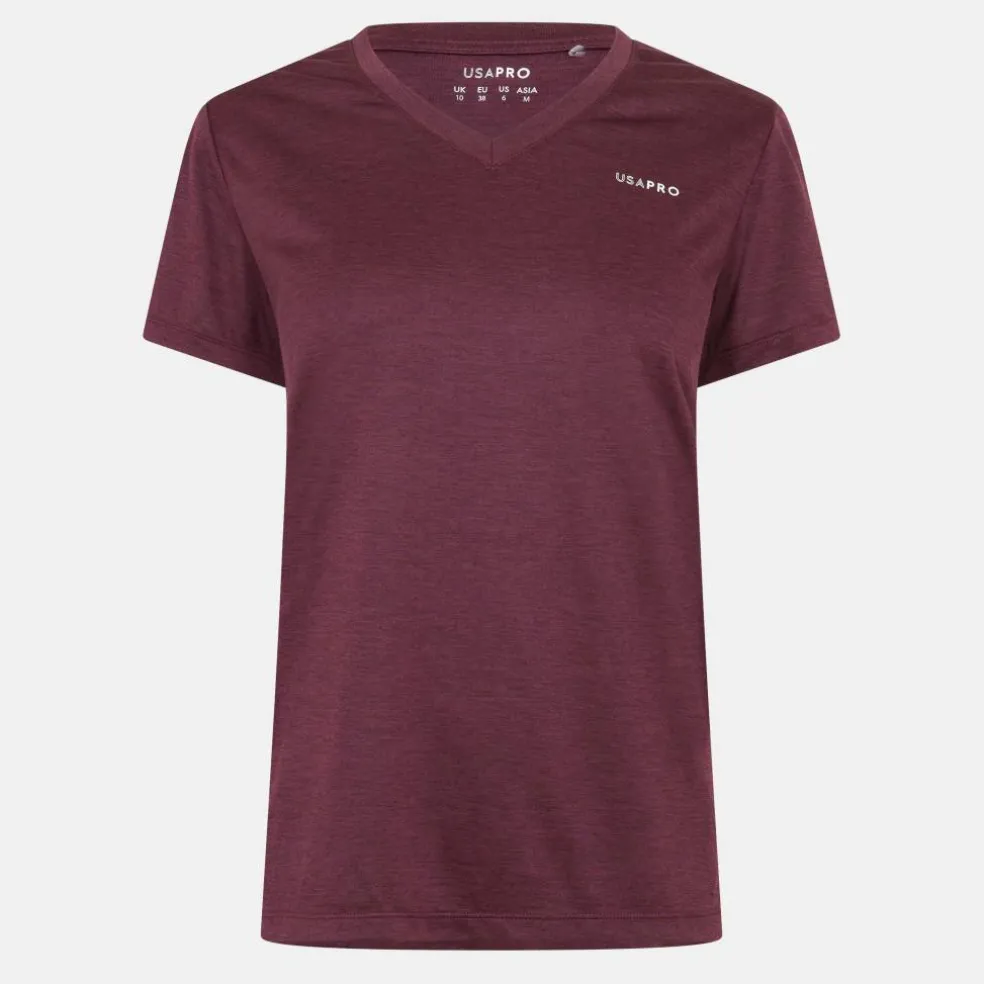 The USA Pro Tech V Tee Ladies