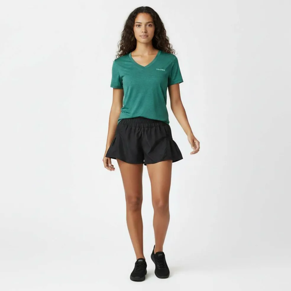 The USA Pro Tech V Tee Ladies