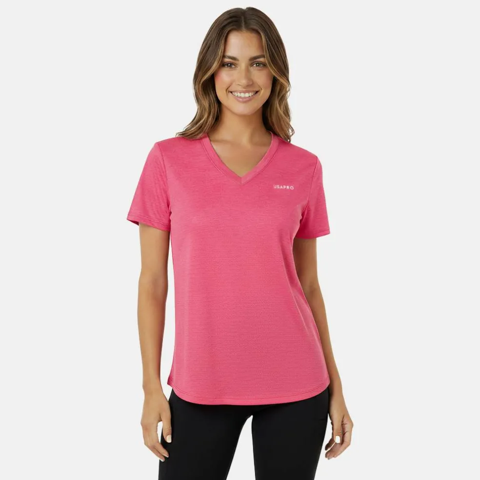 The USA Pro Tech V Tee Ladies