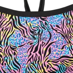 Thin Strap One Piece Swimsuit Juniors
