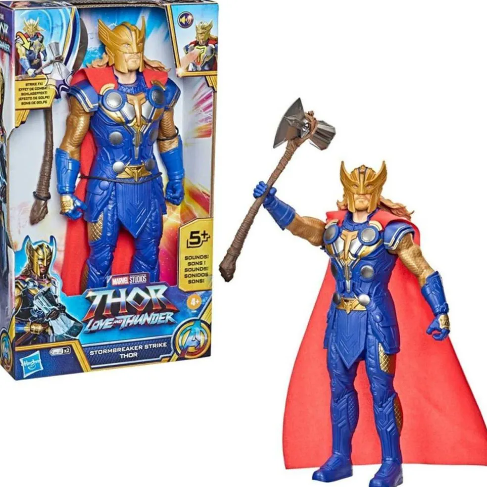 Thor Love and Thunder Stormbreaker Strike Thor Action Figure
