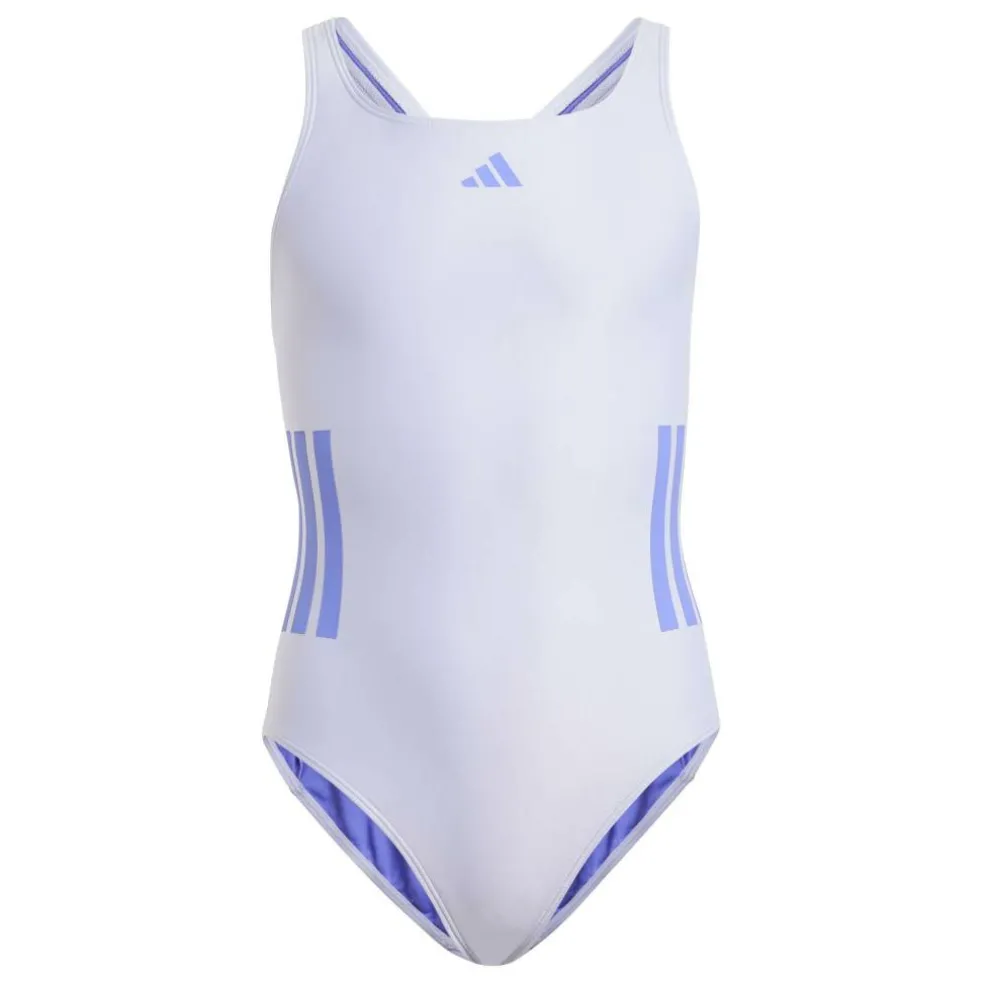 Three Stripe Swimsuit Junior Girls