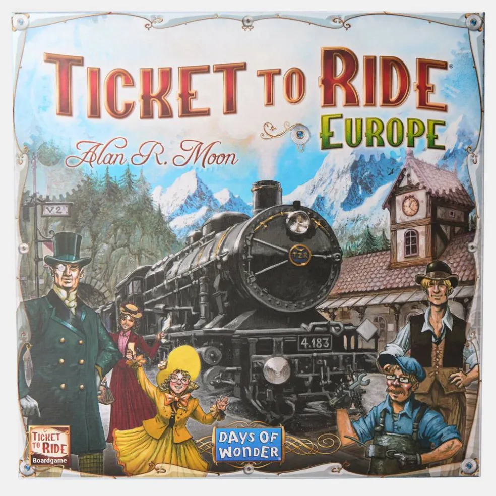 Ticket to Ride Europe Board Games