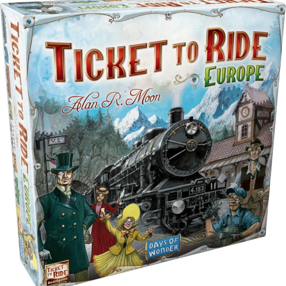 Ticket to Ride Europe Board Games