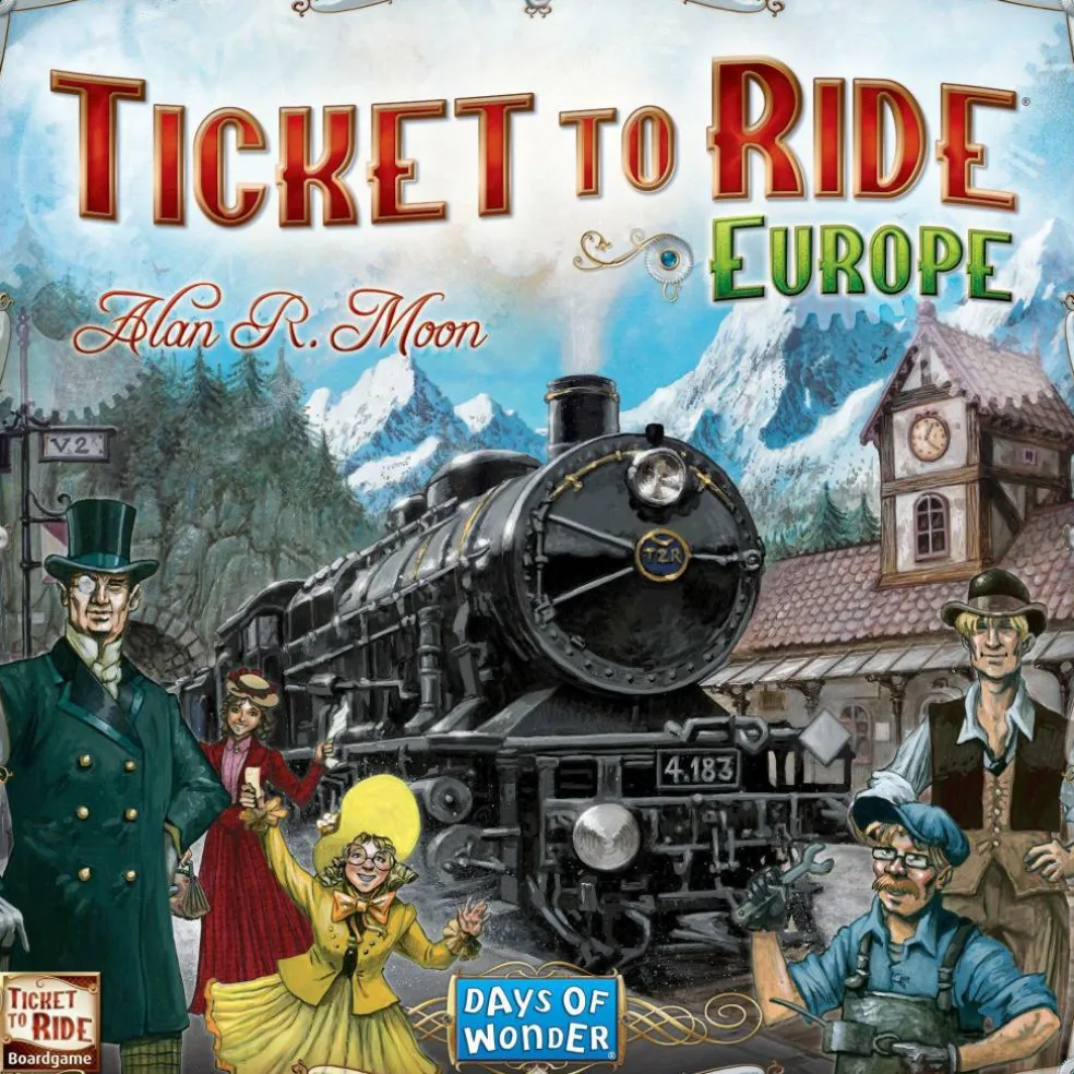Ticket to Ride Europe Board Games