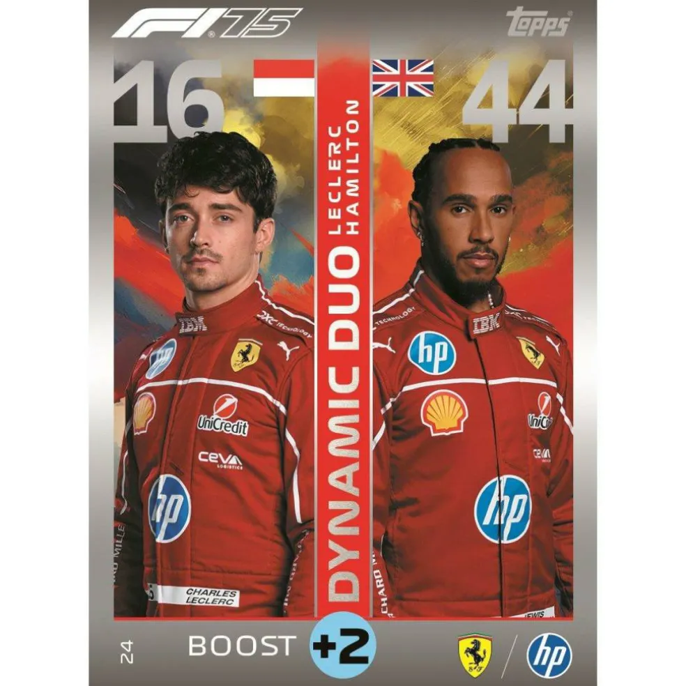 Turbo Attax Formula 1 2025- Starter Pack contains 20 Turbo Attax cards including an Emerald A